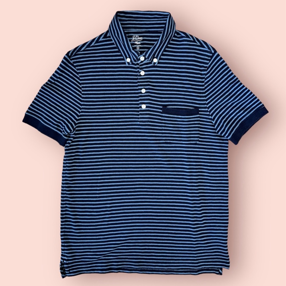 J. Crew Men’s Striped Polo